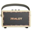 Zealot MT01M Retro Card Portable Wireless Bluetooth Speaker with Microphone(White) - 2