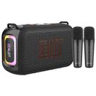 Zealot S85M 50W Outdoor Portable Bluetooth Speaker with Dual Microphones(Black) - 1