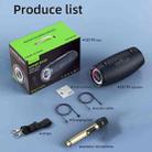 Zealot S87M 80W Portable Outdoor RGB Bluetooth Speaker with Microphone(Black) - 4