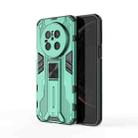 For Huawei Mate 70 Supersonic PC + TPU Holder Phone Case(Green) - 1