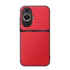 For Huawei nova 11 Pro Litchi Leather Magnetic Full Coverage Shockproof Phone Case(Red) - 1