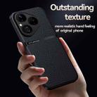 For Huawei Pura 80 Pro 5G Litchi Leather Magnetic Full Coverage Shockproof Phone Case(Black) - 3