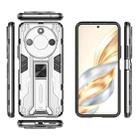 For Honor X60 5G Supersonic PC + TPU Holder Phone Case(White) - 3