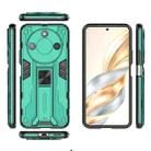 For Honor X60 5G Supersonic PC + TPU Holder Phone Case(Green) - 3