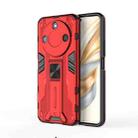 For Honor X60 5G Supersonic PC + TPU Holder Phone Case(Red) - 1