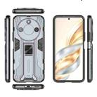 For Honor X60 5G Supersonic PC + TPU Holder Phone Case(Grey) - 3