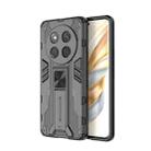 For Honor X60 Pro 5G Supersonic PC + TPU Holder Phone Case(Black) - 1