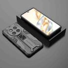 For Honor X60 Pro 5G Supersonic PC + TPU Holder Phone Case(Black) - 2