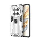 For Honor X60 Pro 5G Supersonic PC + TPU Holder Phone Case(White) - 1