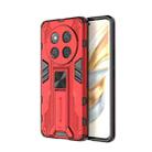 For Honor X60 Pro 5G Supersonic PC + TPU Holder Phone Case(Red) - 1