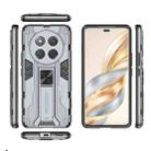 For Honor X60 Pro 5G Supersonic PC + TPU Holder Phone Case(Grey) - 3