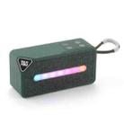 T&G TG685 Mini Portable Outdoor Wireless Bluetooth Speaker with LED Atmosphere Light(Green) - 1