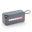 T&G TG685 Mini Portable Outdoor Wireless Bluetooth Speaker with LED Atmosphere Light(Grey) - 1