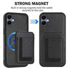 For Samsung Galaxy A05 CX01 Detachable Magsafe Magnetic Card Bag Phone Case(Black) - 2