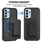 For Samsung Galaxy A13 4G CX01 Detachable Magsafe Magnetic Card Bag Phone Case(Black) - 2