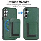 For Samsung Galaxy A16 5G CX01 Detachable Magsafe Magnetic Card Bag Phone Case(Peacock Green) - 2