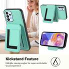 For Samsung Galaxy A32 5G CX01 Detachable Magsafe Magnetic Card Bag Phone Case(Mint Green) - 3