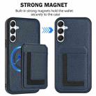 For Samsung Galaxy A35 5G CX01 Detachable Magsafe Magnetic Card Bag Phone Case(Dark Blue) - 2