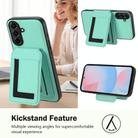 For Samsung Galaxy A36 5G CX01 Detachable Magsafe Magnetic Card Bag Phone Case(Mint Green) - 3