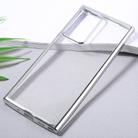 For Samsung Galaxy Note20 Ultra Ultra-thin Plating TPU Protective Soft Case(Silver) - 2