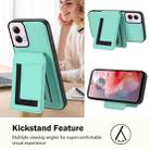 For Motorola Moto G Power 5G 2024 CX01 Detachable Magsafe Magnetic Card Bag Phone Case(Mint Green) - 3