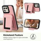 For Motorola Moto X50 Ultra CX01 Detachable Magsafe Magnetic Card Bag Phone Case(Pink) - 3
