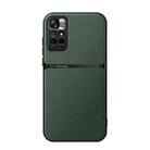 For Redmi Note 11 Pro Global / Note 11E Pro 5G Litchi Leather Magnetic Full Coverage Shockproof Phone Case(Green) - 1