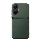 For Redmi Turbo 4 Pro Litchi Leather Magnetic Full Coverage Shockproof Phone Case(Green) - 1