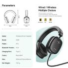 awei AT6 Wireless Bluetooth V5.4 Hi-Fi Stereo Headphones(Black) - 3