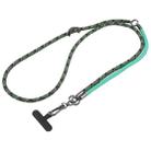 8mm 3 in 1 Anti-lost Strap Phone Crossbody Splicing Lanyard(Green Army Green) - 1