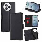 For Xiaomi Civi 5 Pro 5G Ultra-thin Voltage Side Buckle Horizontal Flip Leather Phone Case(Black) - 1