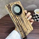 For Huawei Mate 60 Denior A18 Paint MagSafe Phone Case(Yellow Wood Grain) - 1