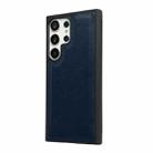 For Samsung Galaxy S25+ 5G Cowhide Texture Back Cover Phone Case(Royal Blue) - 2