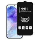 For Samsung Galaxy A55 High Aluminum Large Arc Full Screen Tempered Glass Film - 1