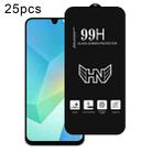 For Samsung Galaxy A16 5G 25pcs High Aluminum Large Arc Full Screen Tempered Glass Film - 1