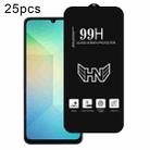 For Samsung Galaxy A06 25pcs High Aluminum Large Arc Full Screen Tempered Glass Film - 1