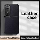 For vivo S19 Pro / vivo V40 Litchi Leather Magnetic Full Coverage Shockproof Phone Case(Black) - 2