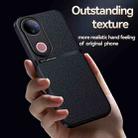 For vivo V50 Litchi Leather Magnetic Full Coverage Shockproof Phone Case(Green) - 3
