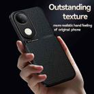 For vivo S20 Litchi Leather Magnetic Full Coverage Shockproof Phone Case(Green) - 3