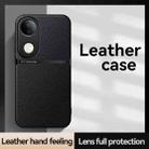 For vivo S20 Litchi Leather Magnetic Full Coverage Shockproof Phone Case(Blue) - 2