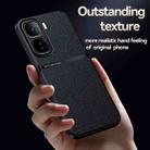 For vivo iQOO Neo 10 5G Litchi Leather Magnetic Full Coverage Shockproof Phone Case(Black) - 3