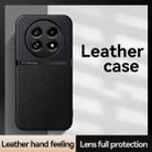 For Realme 13 Pro Global / Realme 13 Pro+ Litchi Leather Magnetic Full Coverage Shockproof Phone Case(Black) - 2