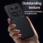 For Realme 13 Pro Global / Realme 13 Pro+ Litchi Leather Magnetic Full Coverage Shockproof Phone Case(Black) - 3