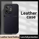 For Realme GT Neo6 / GT Neo6 SE / GT 6 / GT 6T Litchi Leather Magnetic Full Coverage Shockproof Phone Case(Black) - 2