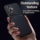 For OPPO A2 5G Litchi Leather Magnetic Full Coverage Shockproof Phone Case(Red) - 3