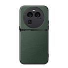For OPPO Find X6 Pro Litchi Leather Magnetic Full Coverage Shockproof Phone Case(Green) - 1