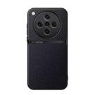 For OPPO Find X8 Pro Litchi Leather Magnetic Full Coverage Shockproof Phone Case(Black) - 1