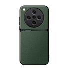 For OPPO Find X8 Pro Litchi Leather Magnetic Full Coverage Shockproof Phone Case(Green) - 1