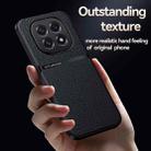 For OPPO  A5 5G Global Litchi Leather Magnetic Full Coverage Shockproof Phone Case(Blue) - 3
