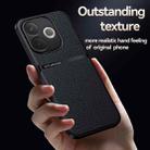 For OPPO  A5 Pro 5G Litchi Leather Magnetic Full Coverage Shockproof Phone Case(Red) - 3